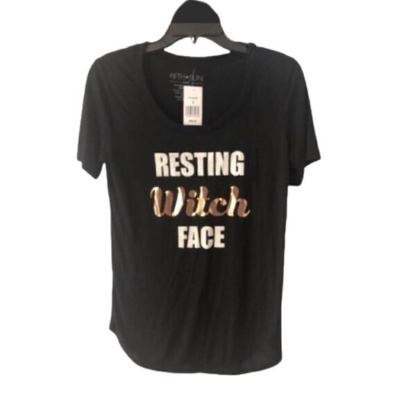 NWT. Resting Witch Face T-shirt. Perfect for Halloween 🎃 - Picture 1 of 3